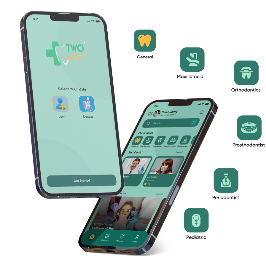 Two Gold Teledentistry App In Georgia Phones Icons General