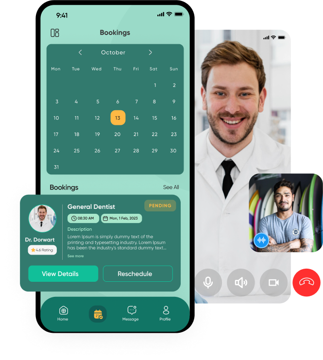 Two Gold Teledentistry App In Georgia Bookings Calendar October 13th Pending